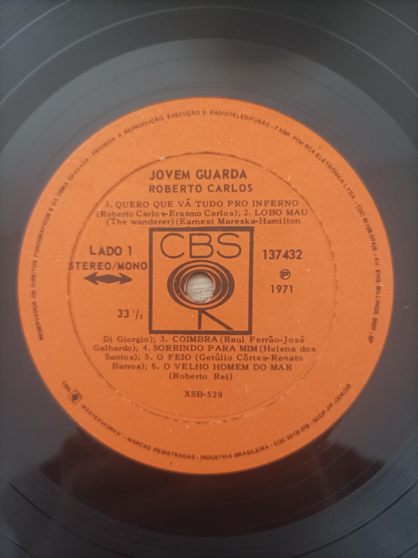 Lp Vinil Roberto Carlos Jovem Guarda