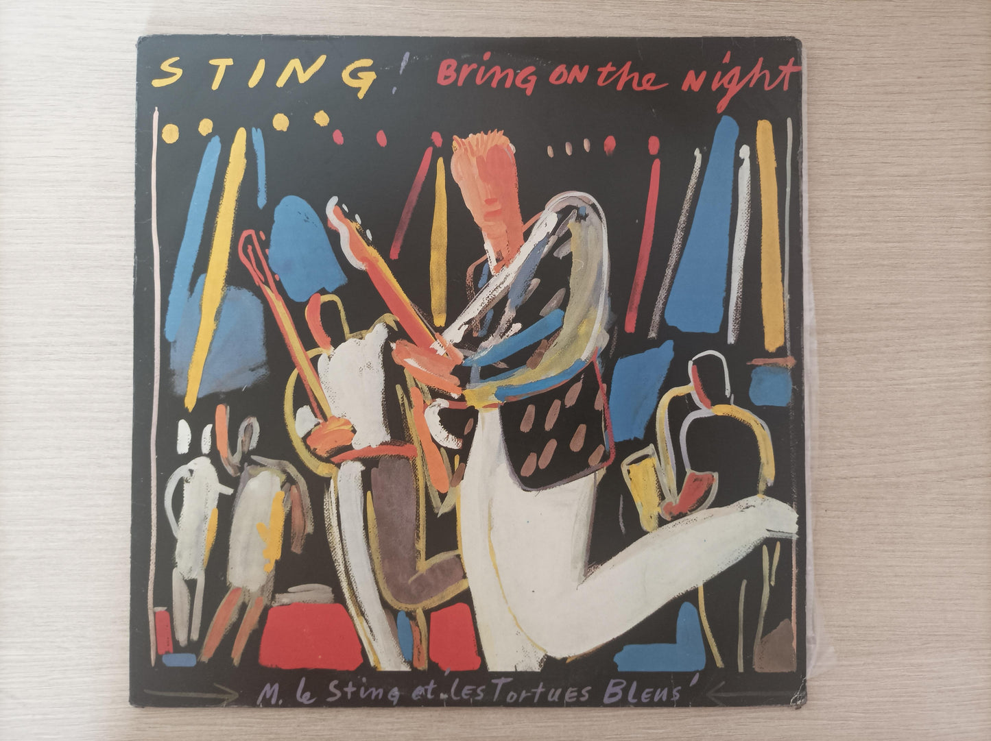 Lp Vinil Sting Bring On The Night Duplo Com Encartes