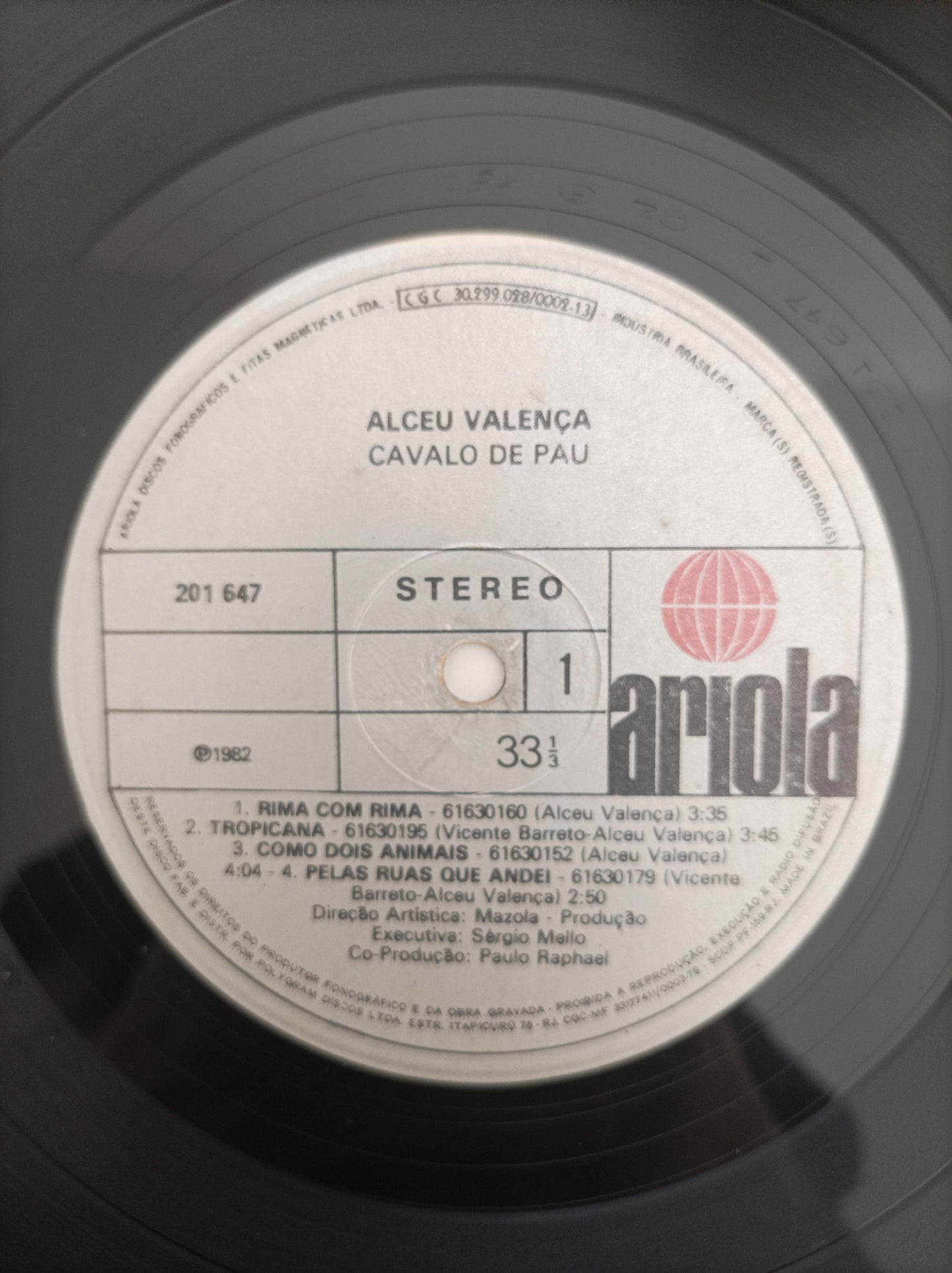 Lp Vinil Alceu Valença Cavalo De Pau Com Encarte
