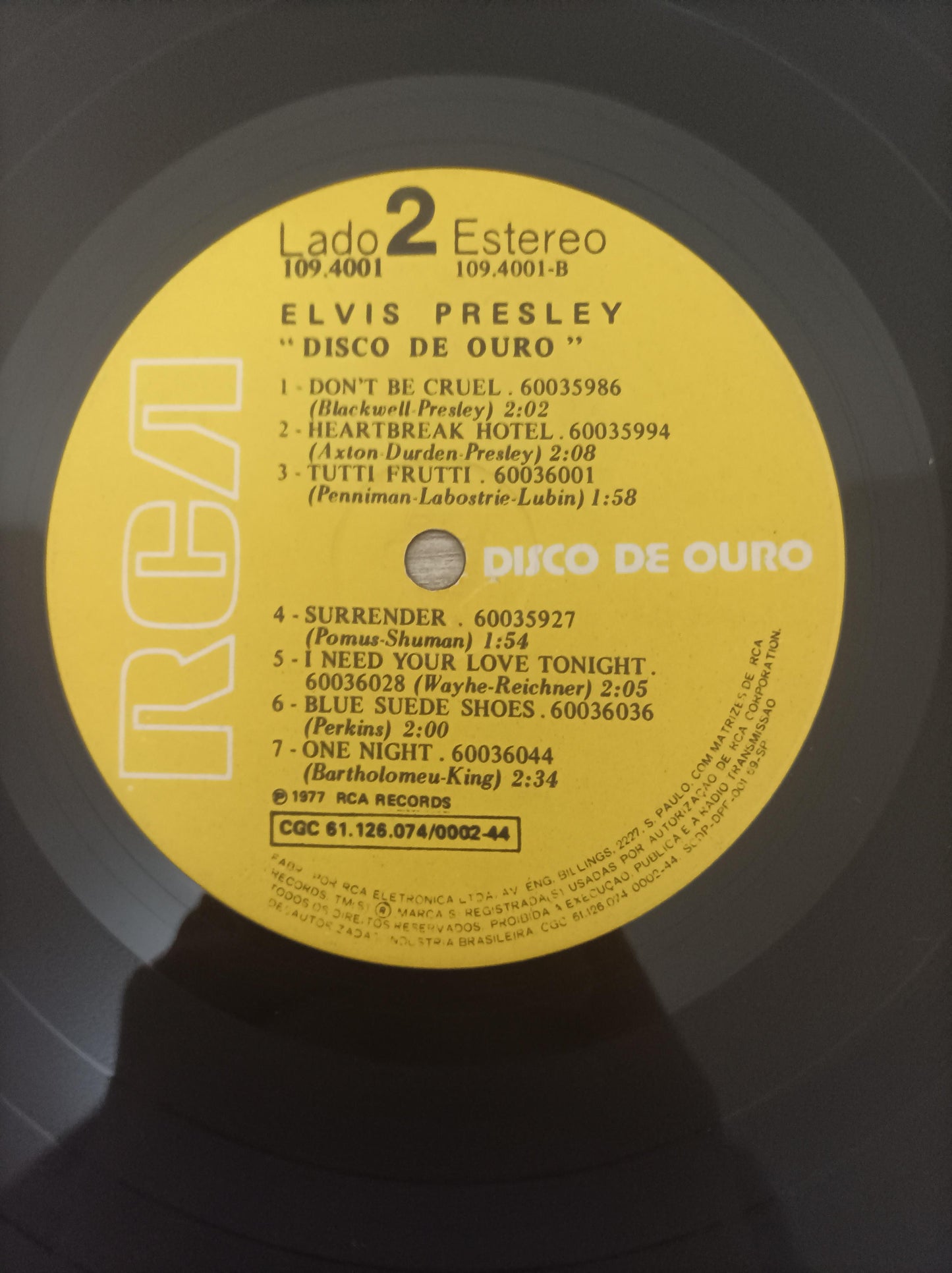 Lp Vinil Elvis Presley Disco De Ouro