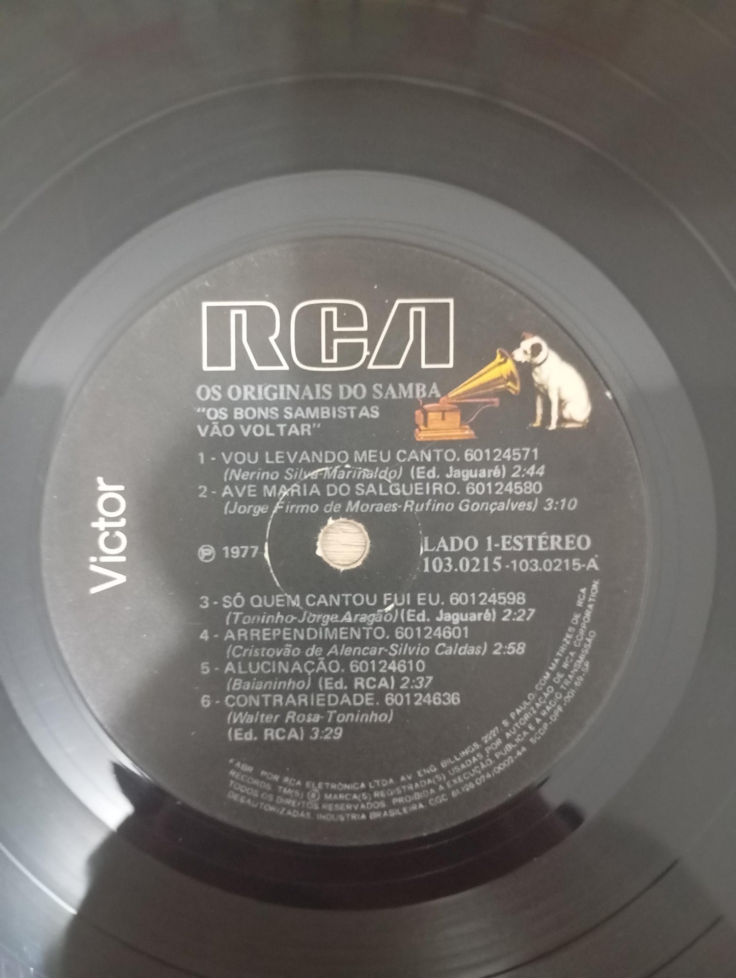 Lp Vinil Os Originais Do Samba Os Bons Sambistas Vão Voltar