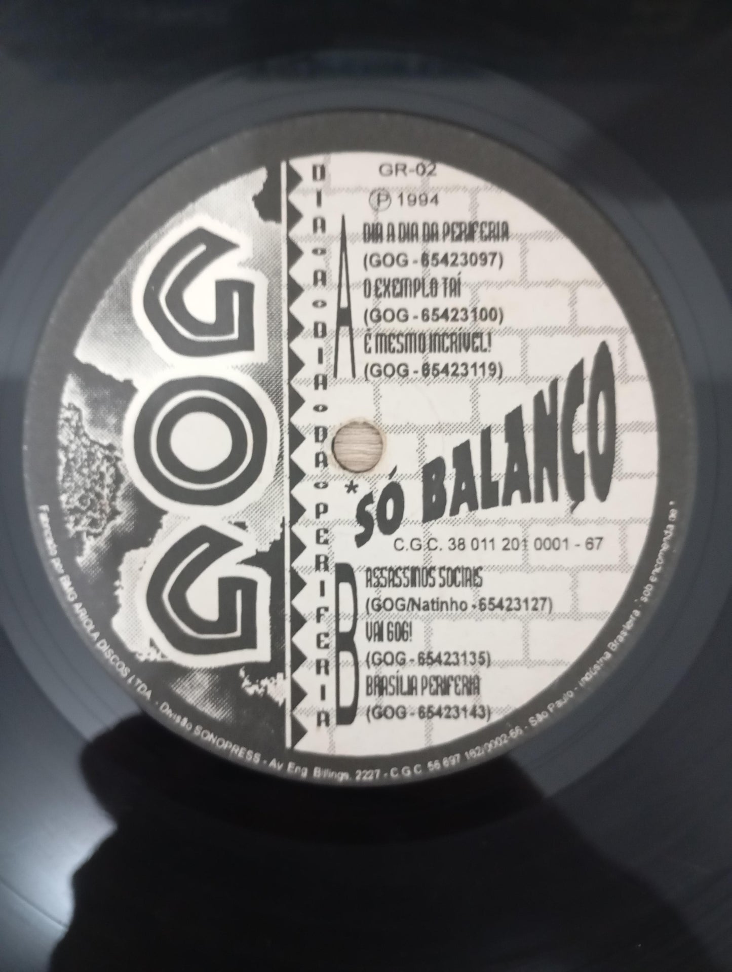 Disco Vinil Dia A Dia Da Periferia GOG A