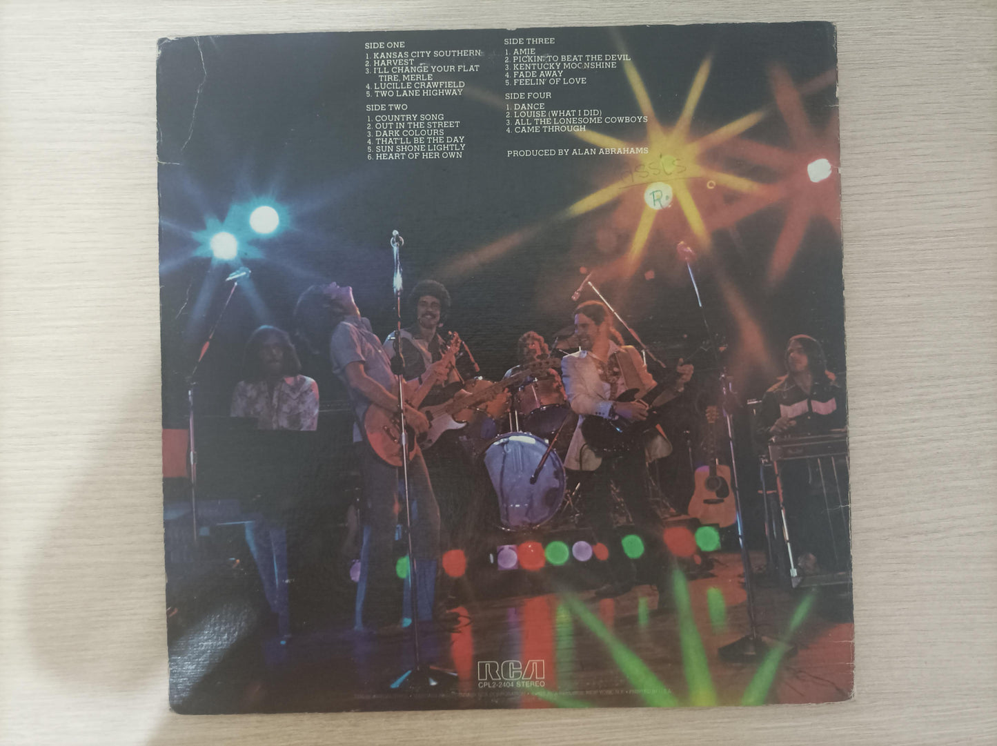 Lp Vinil Pure Prairie League Takin The Stage Duplo Importado