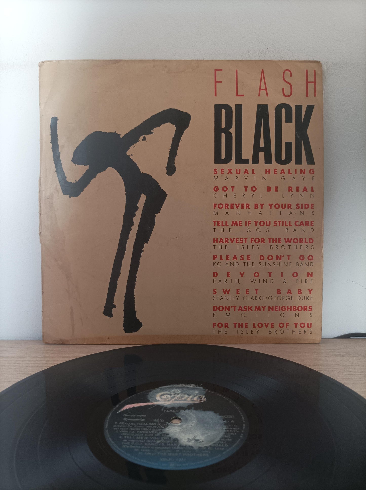 Disco Vinil Black Flash A