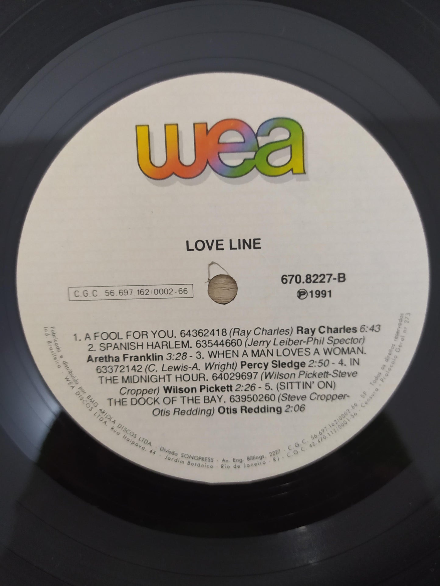 Lp Vinil Disco Love Line