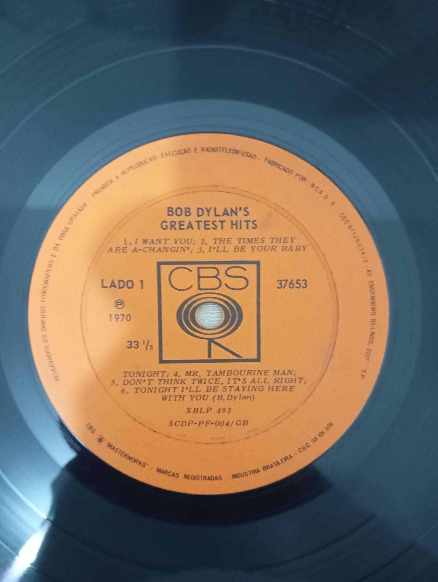 Lp Vinil Bob Dylan Greatest Hits 1970