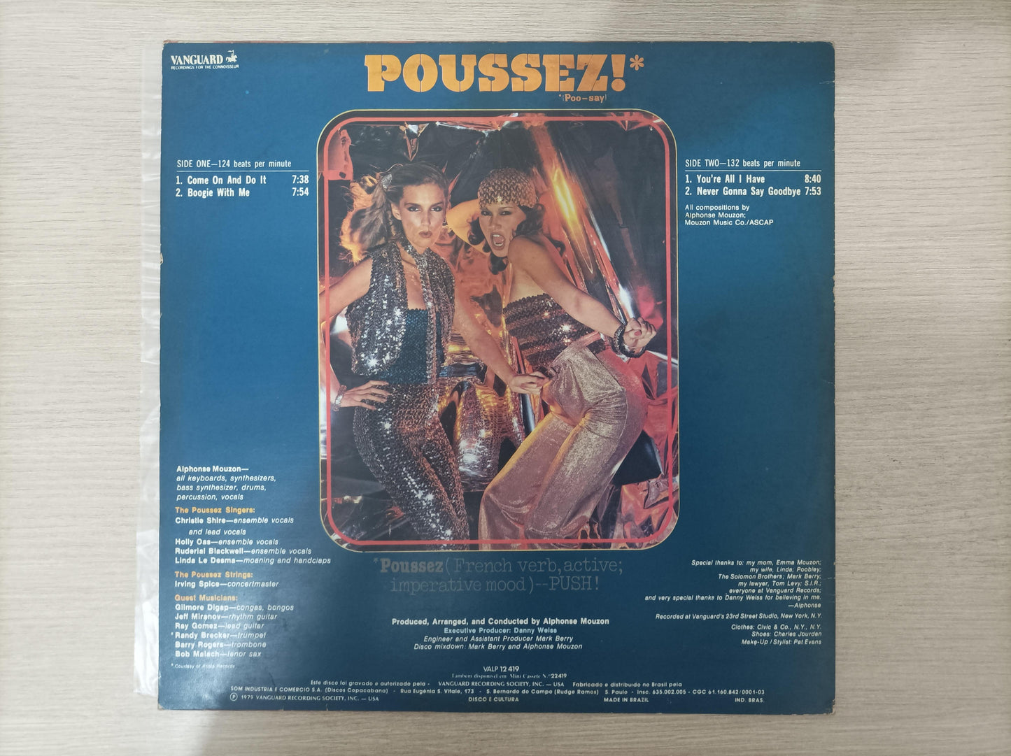 Lp Vinil Poussez! 1979