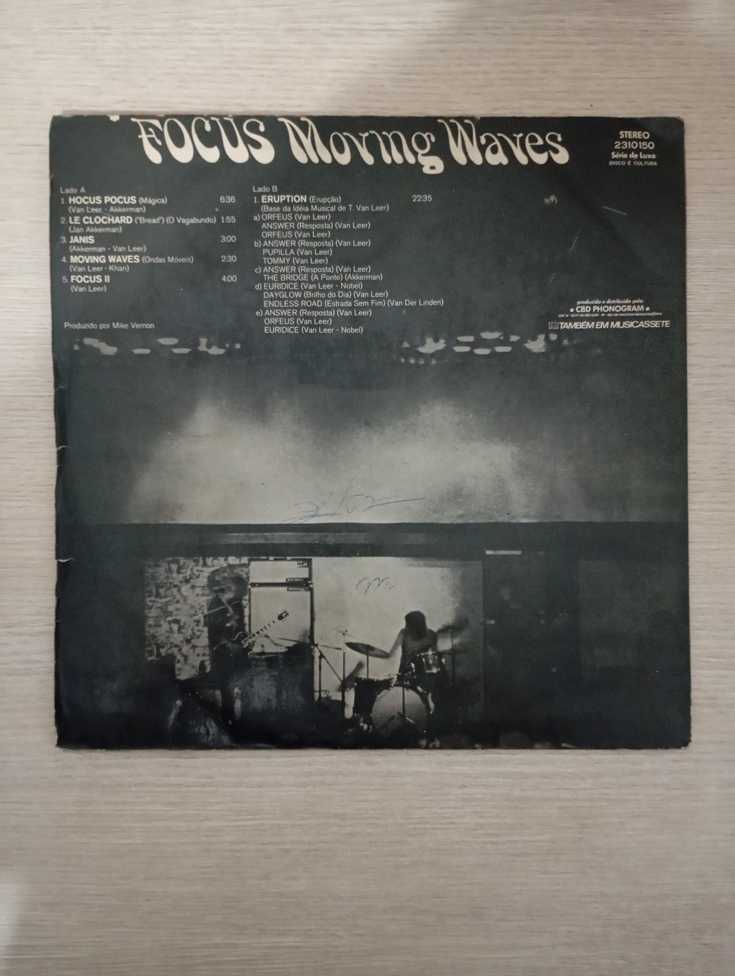 Lp Vinil Focus Moving Waves, Leia