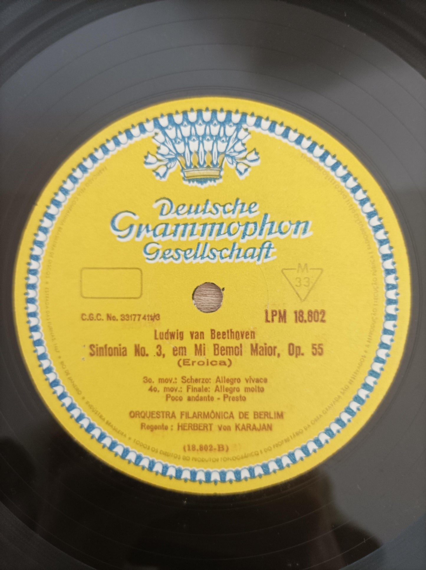 Lp Vinil Ludwig van Beethoven Eroica