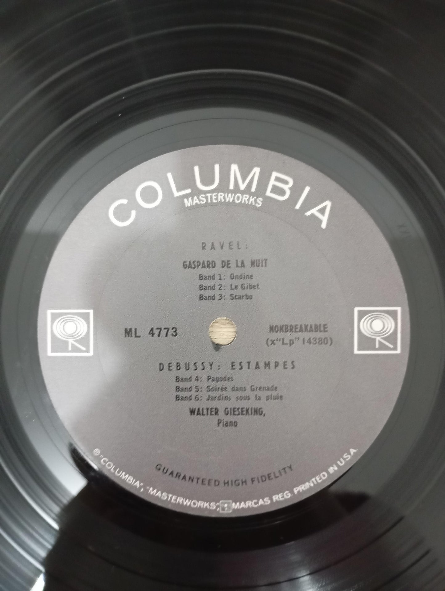 Lp Vinil Walter Gieseking Images Importado