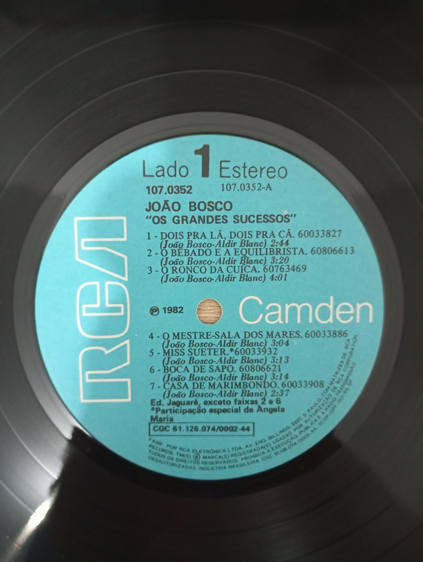 Lp Vinil João Bosco Os Grandes Sucessos