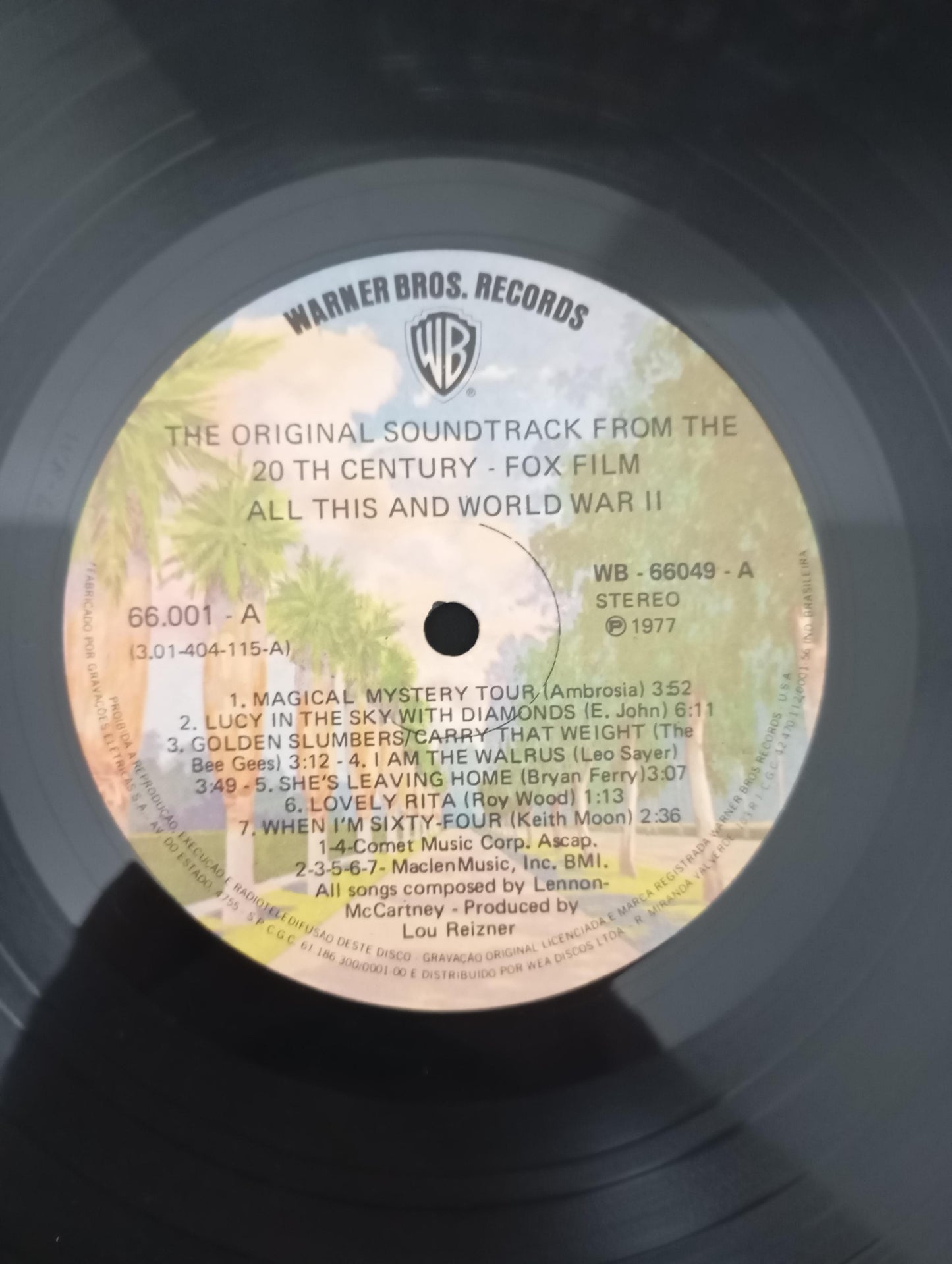 Lp Vinil All This And World War II Duplo Com Encartes