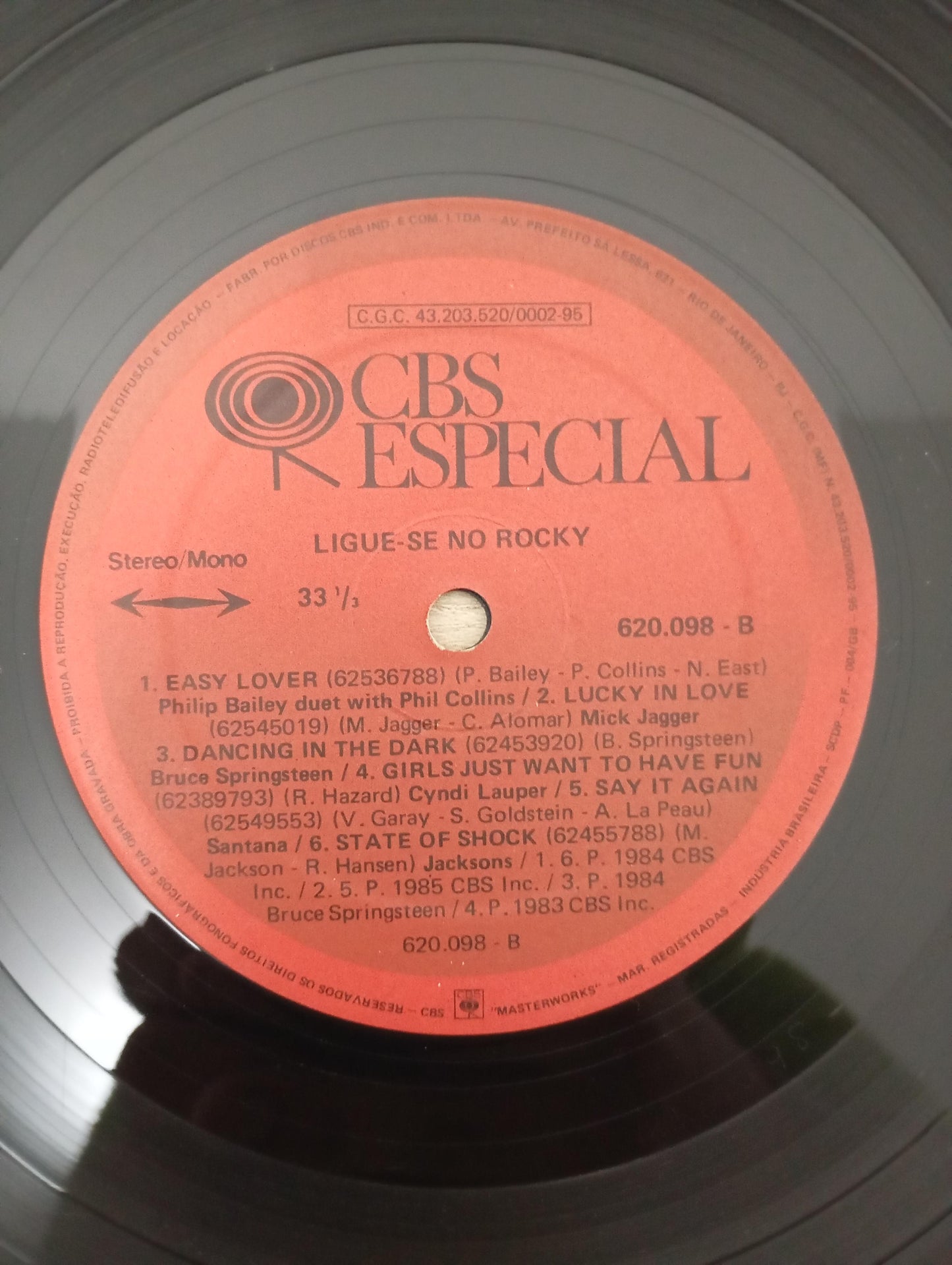 Lp Vinil Sucessos Ligue-se No Rocky Capa Dupla