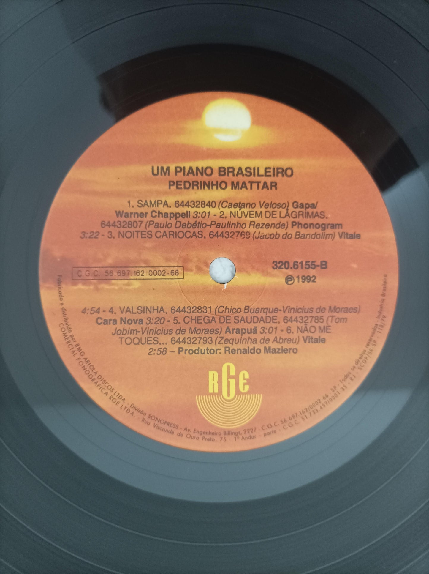 Lp Vinil Pedrinho Mattar Um Piano Brasileiro Com Encarte