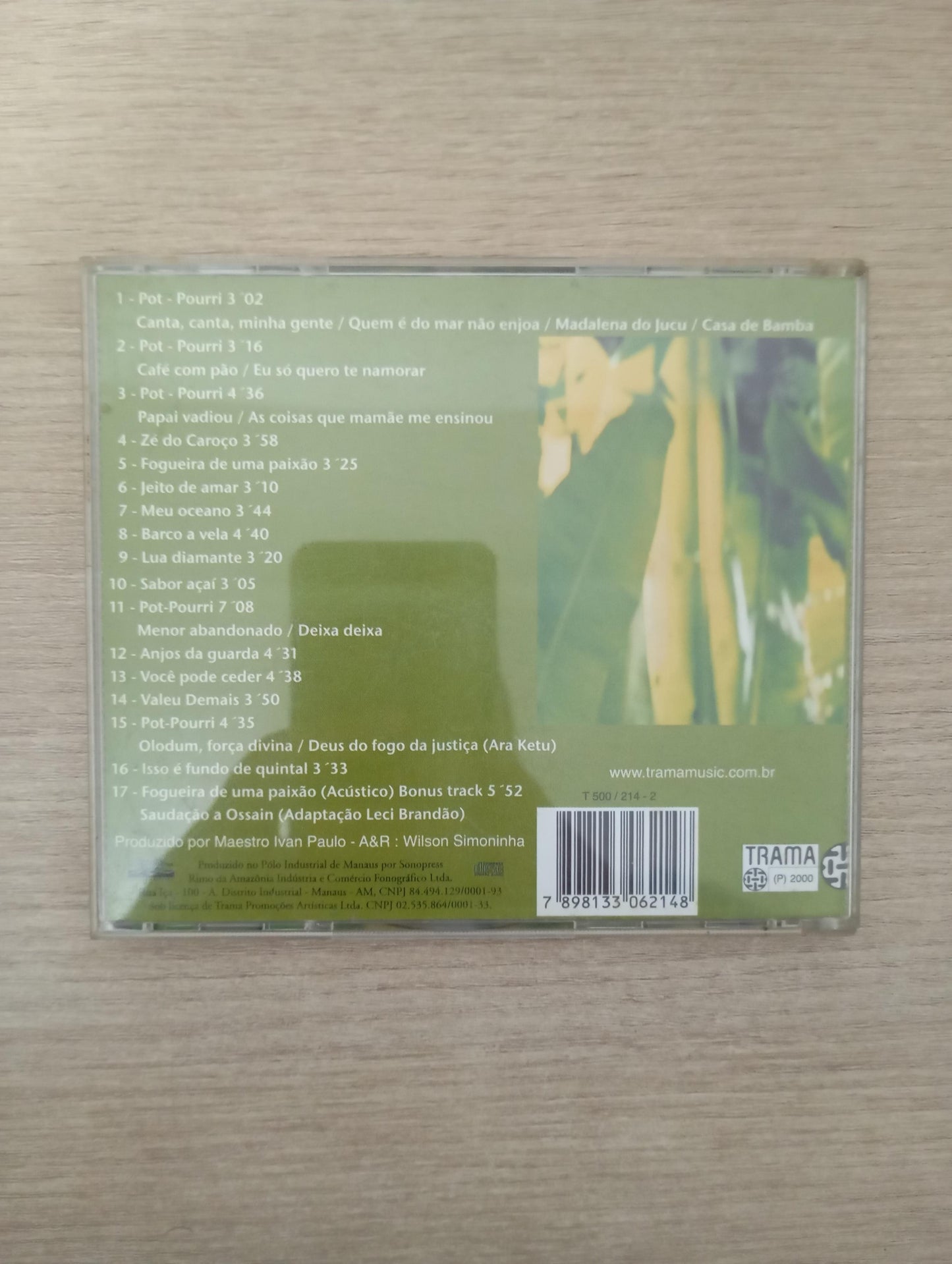 CD Leci Brandão Eu Sou Assim (Ao Vivo)