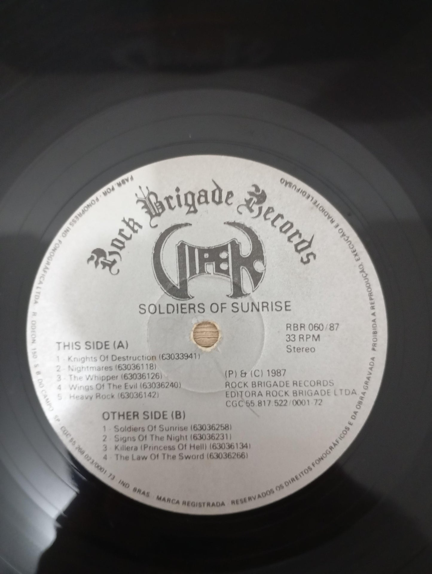 Lp Vinil Viper Soldiers Of Sunrise