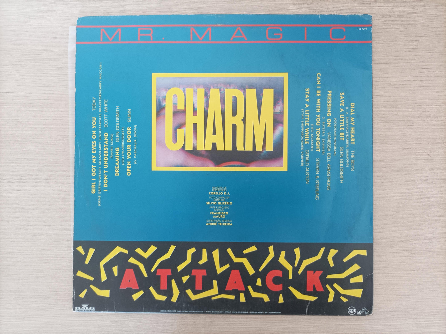 Lp Vinil Corello DJ Mr. Magic Charm Attack