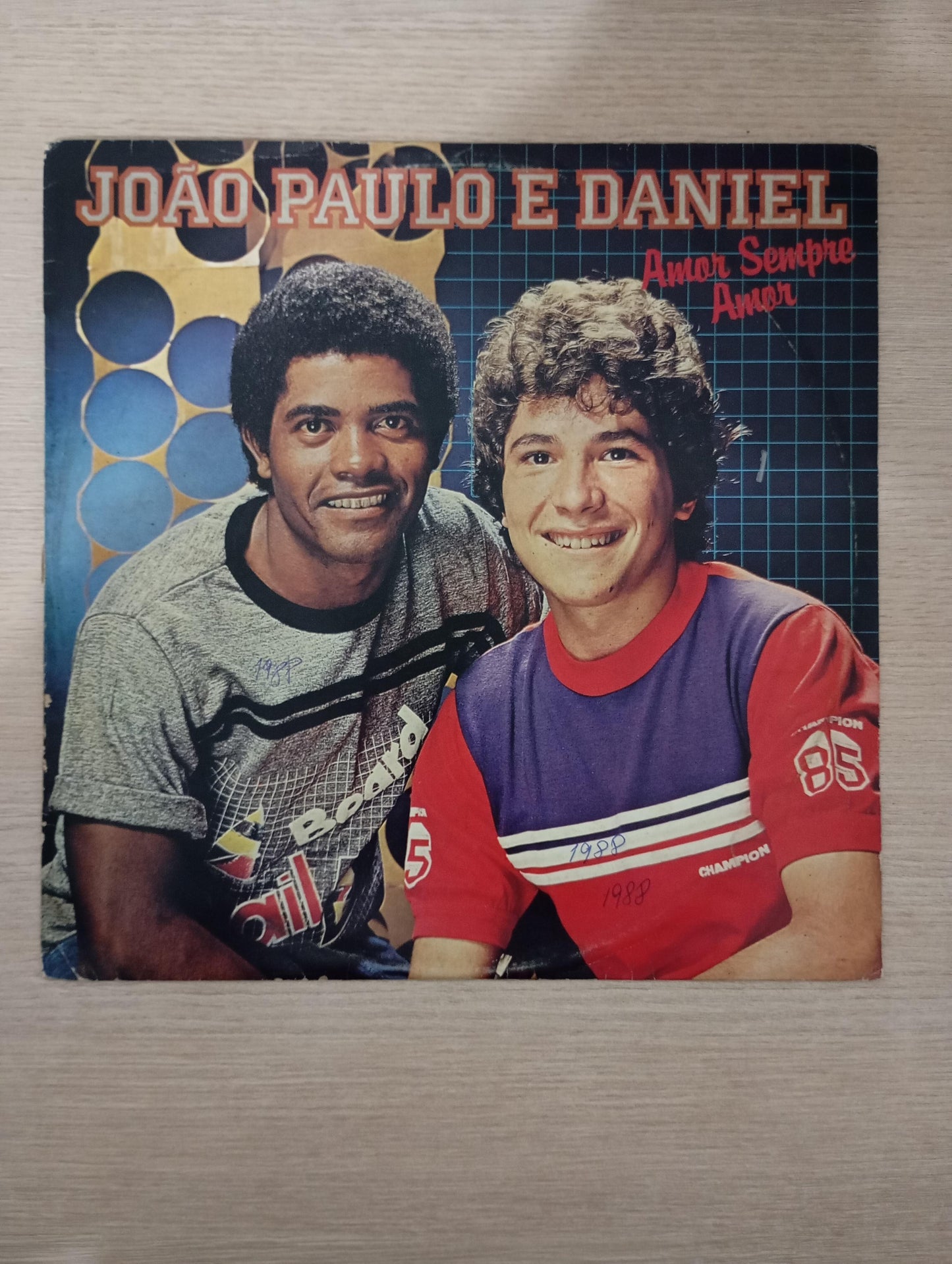 Lp Vinil João Paulo & Daniel Amor Sempre Amor 1985
