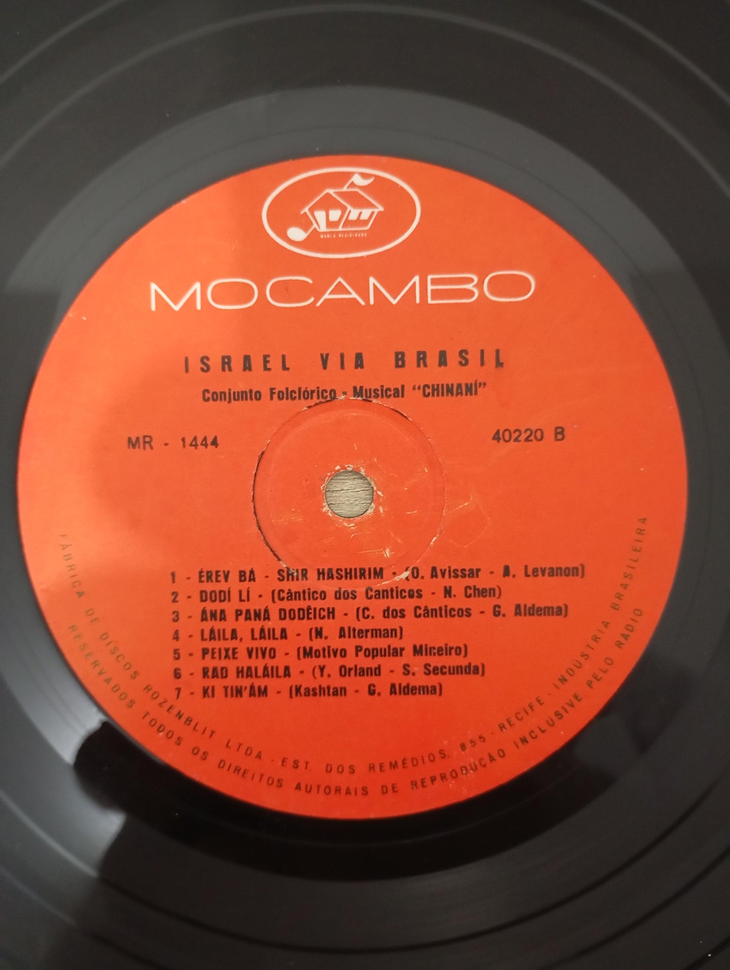 Lp Vinil Israel Via Brasil