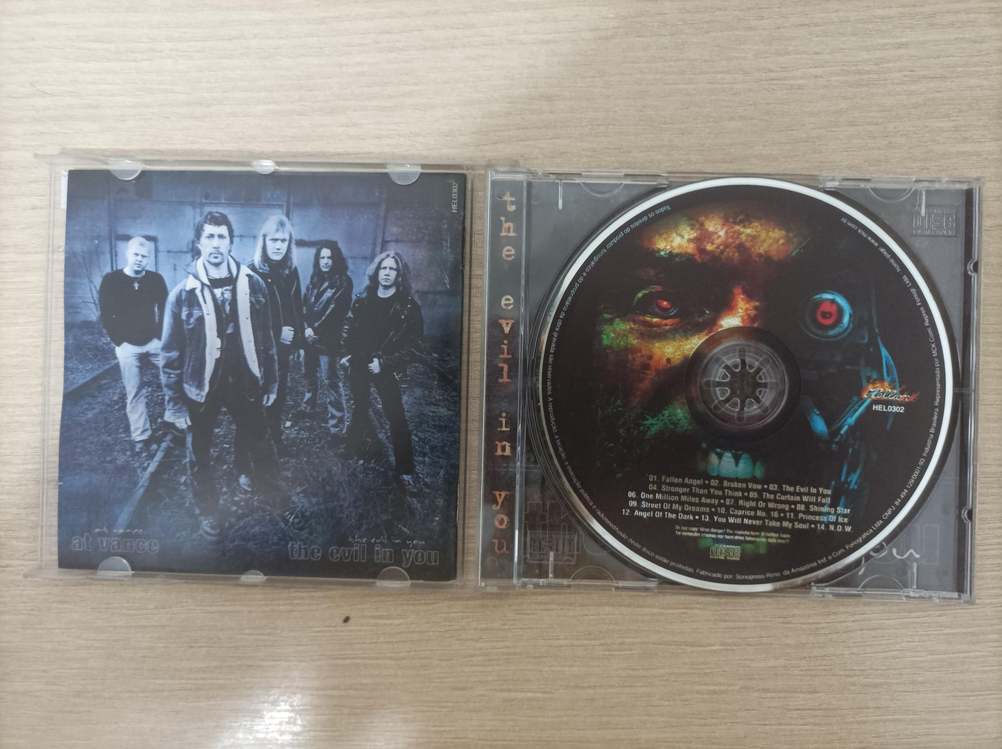 CD At Vance The Evil In You