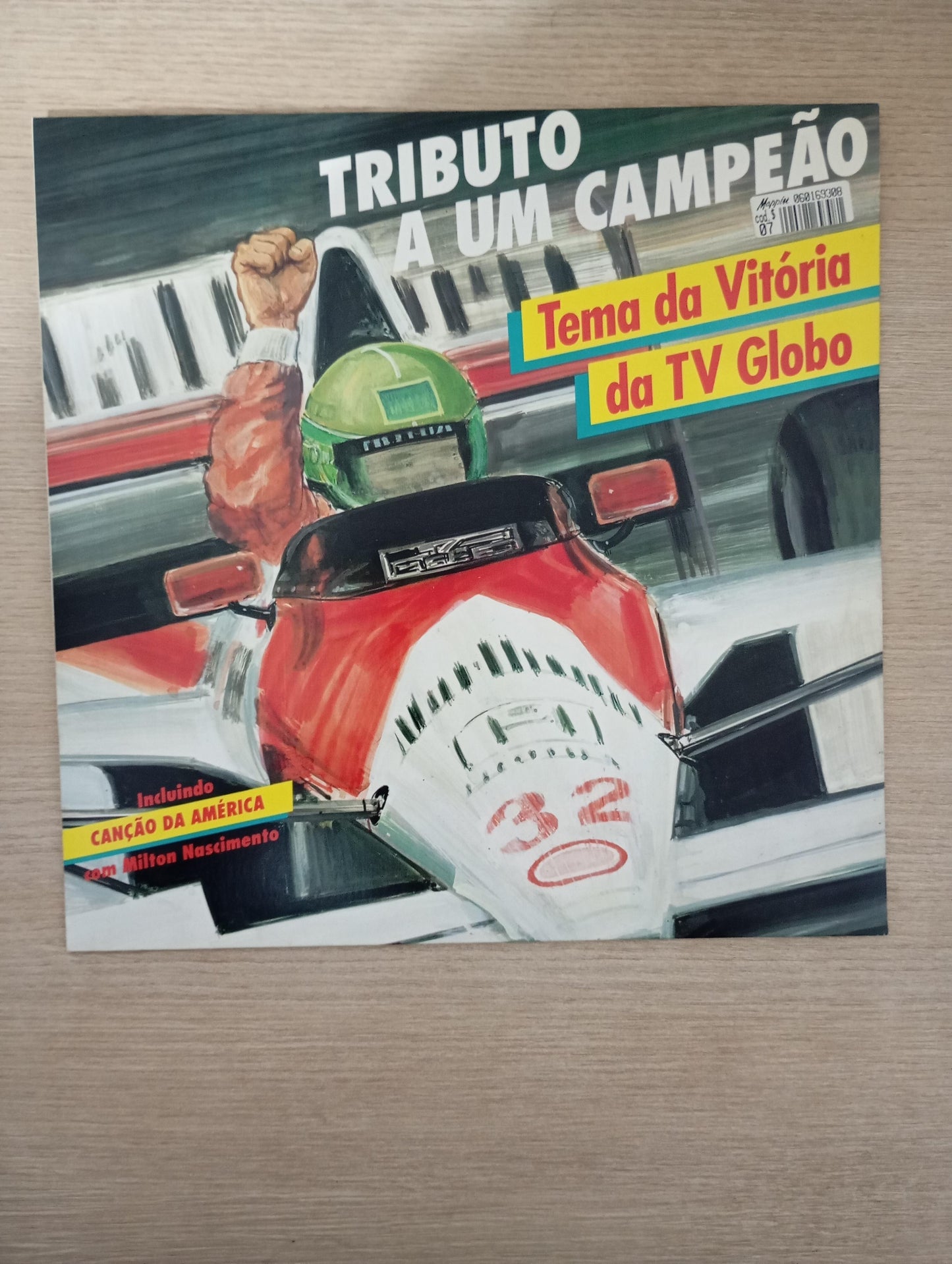 Disco Vinil A Um Campeão Ayrton Senna Tributo A