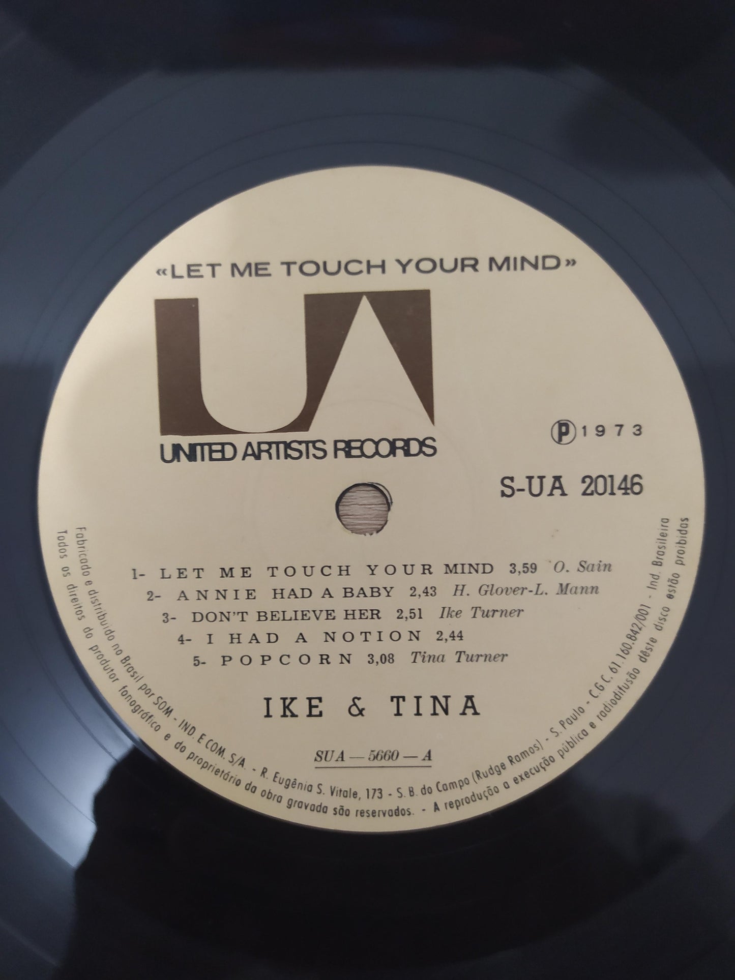 Lp Vinil Ike & Tina Turner Let Me Touch Your Mind