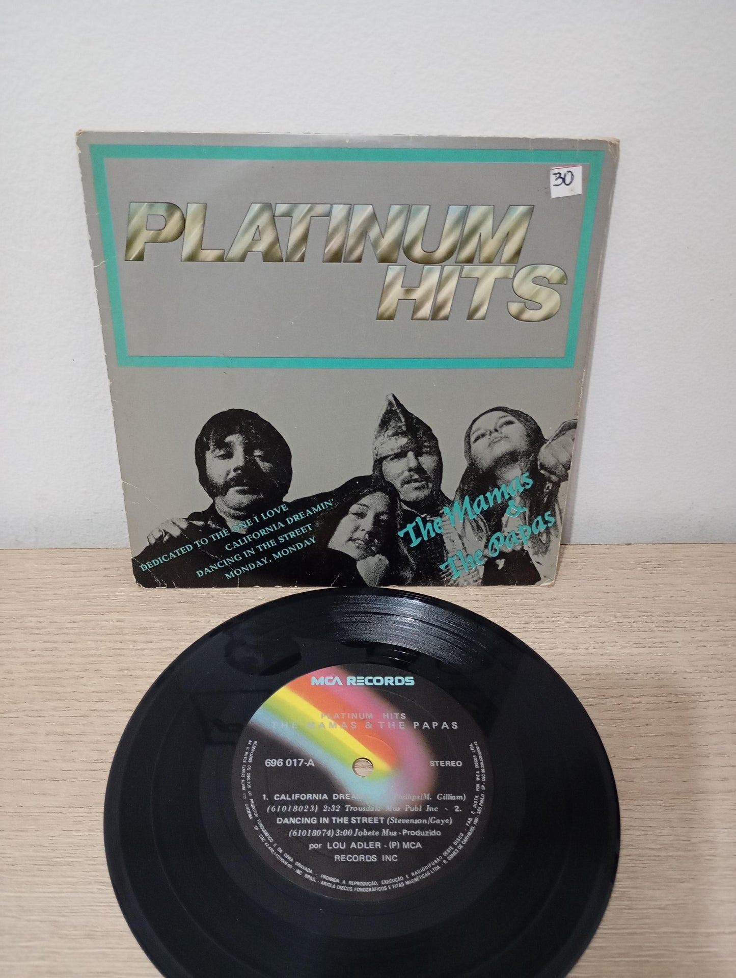 Compacto Vinil The Mamas & The Papas Platinum Hits