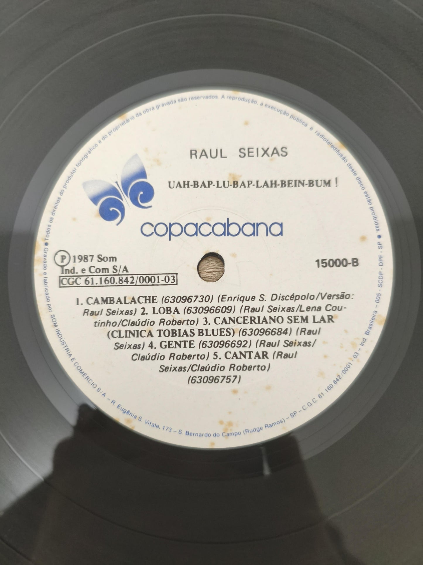 Lp Vinil Raul Seixas Uah-Bap-Lu-Bap-Lah-Béin-Bum!