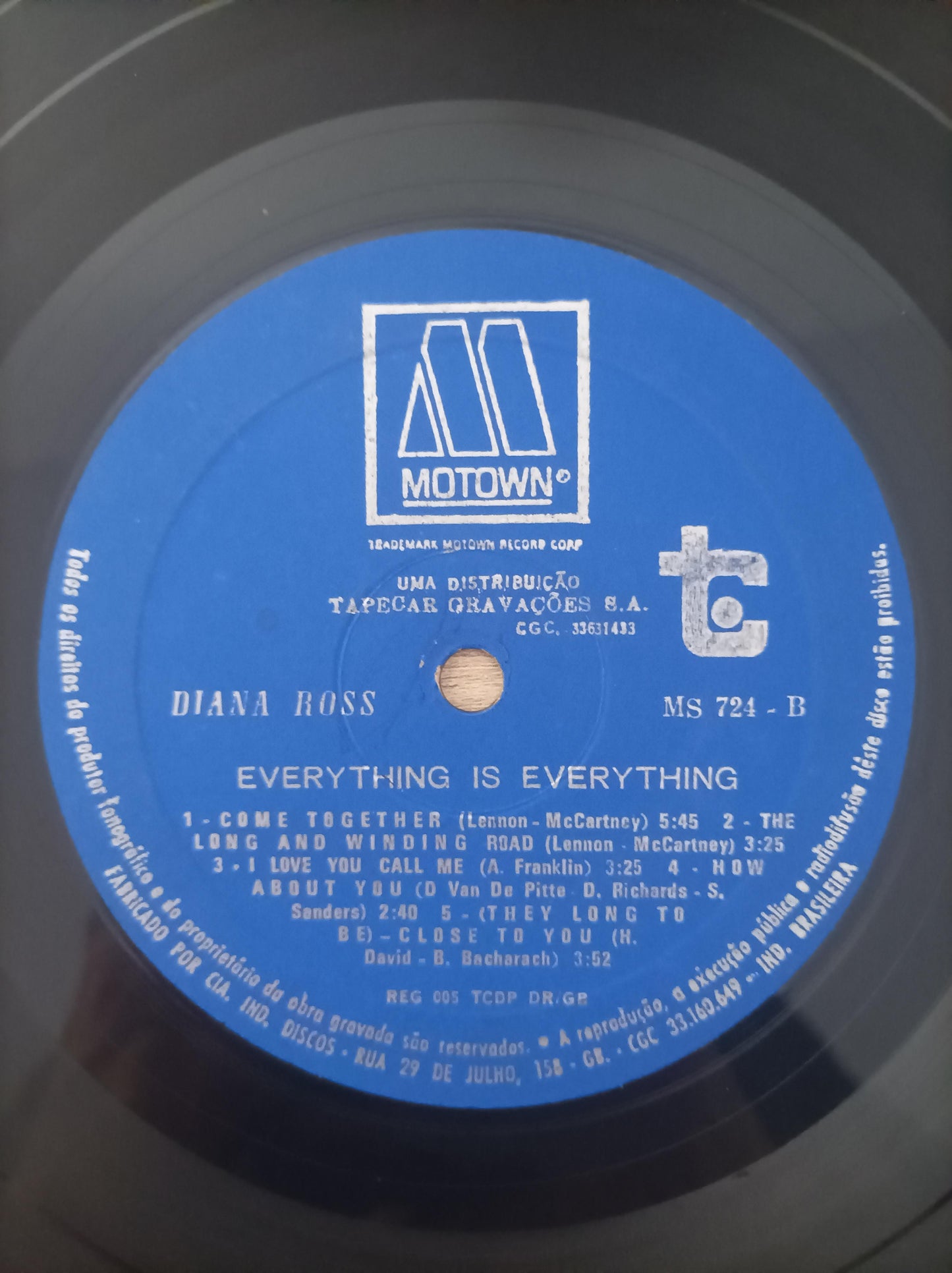 Lp Vinil Diana Ross Everything Is Everything