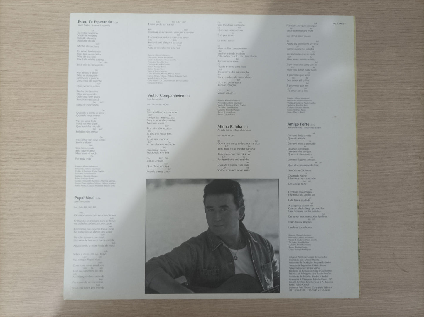 Lp Vinil Amado Batista 1996 Com Encarte