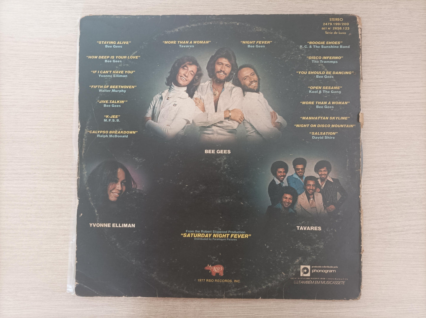 Lp Vinil Bee Gees Saturday Night Fever / Sábado Noite Duplo