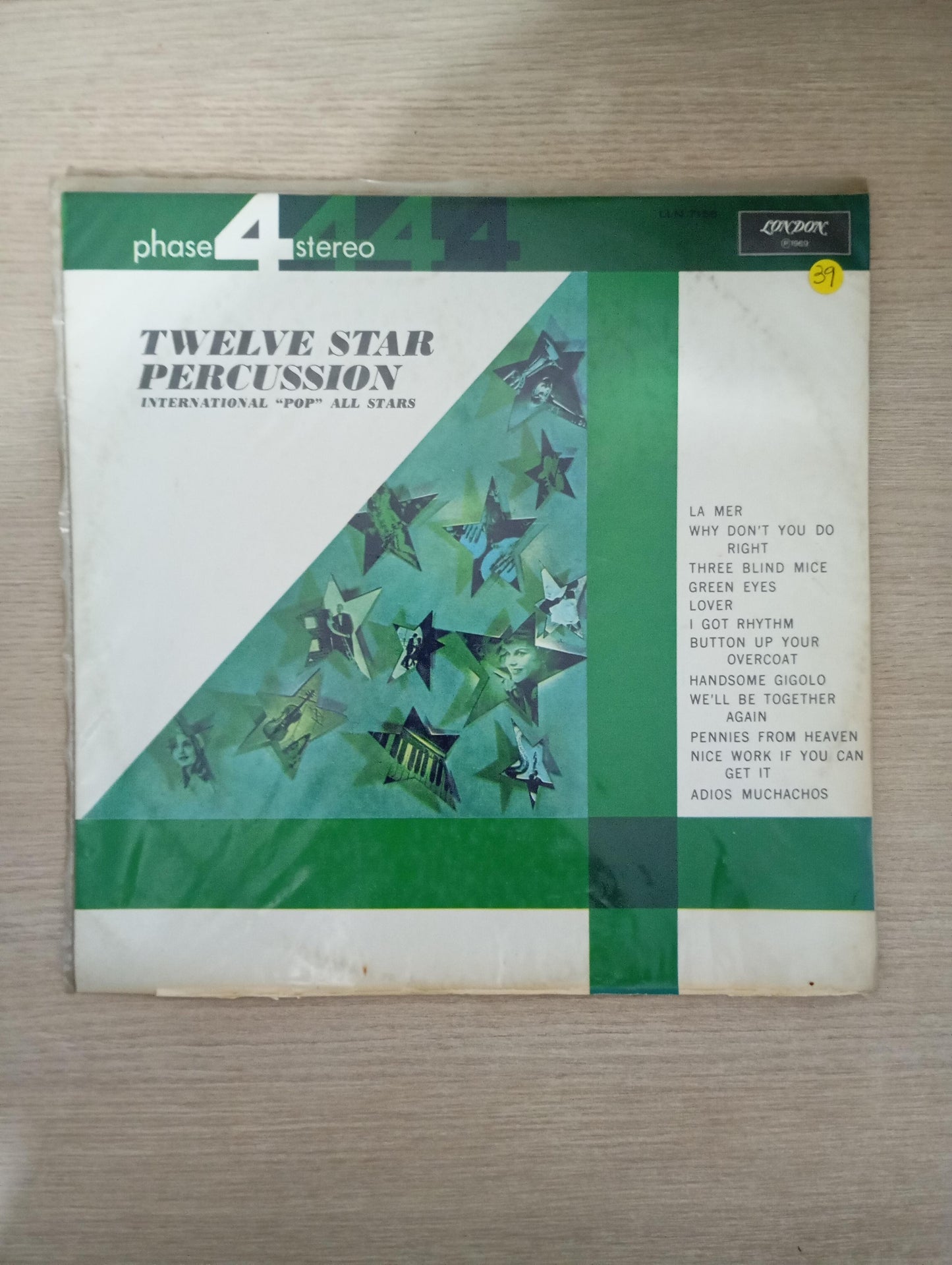 Lp Vinil Twelve Star Percussion International Pop All Stars