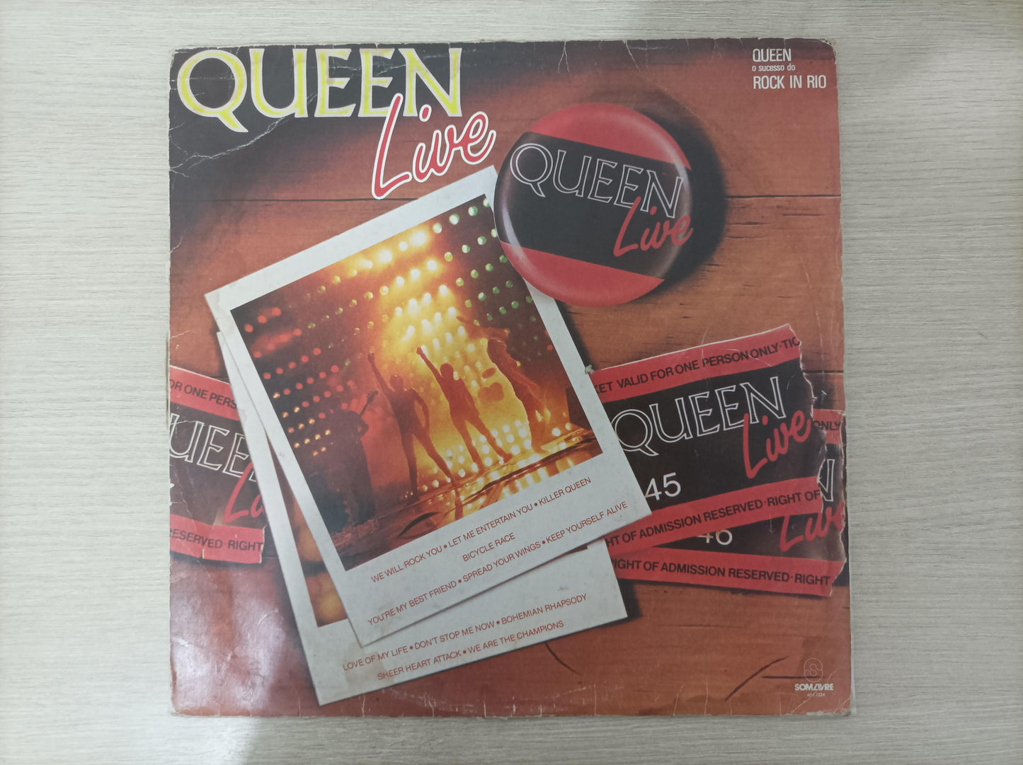 Lp Vinil Queen Live