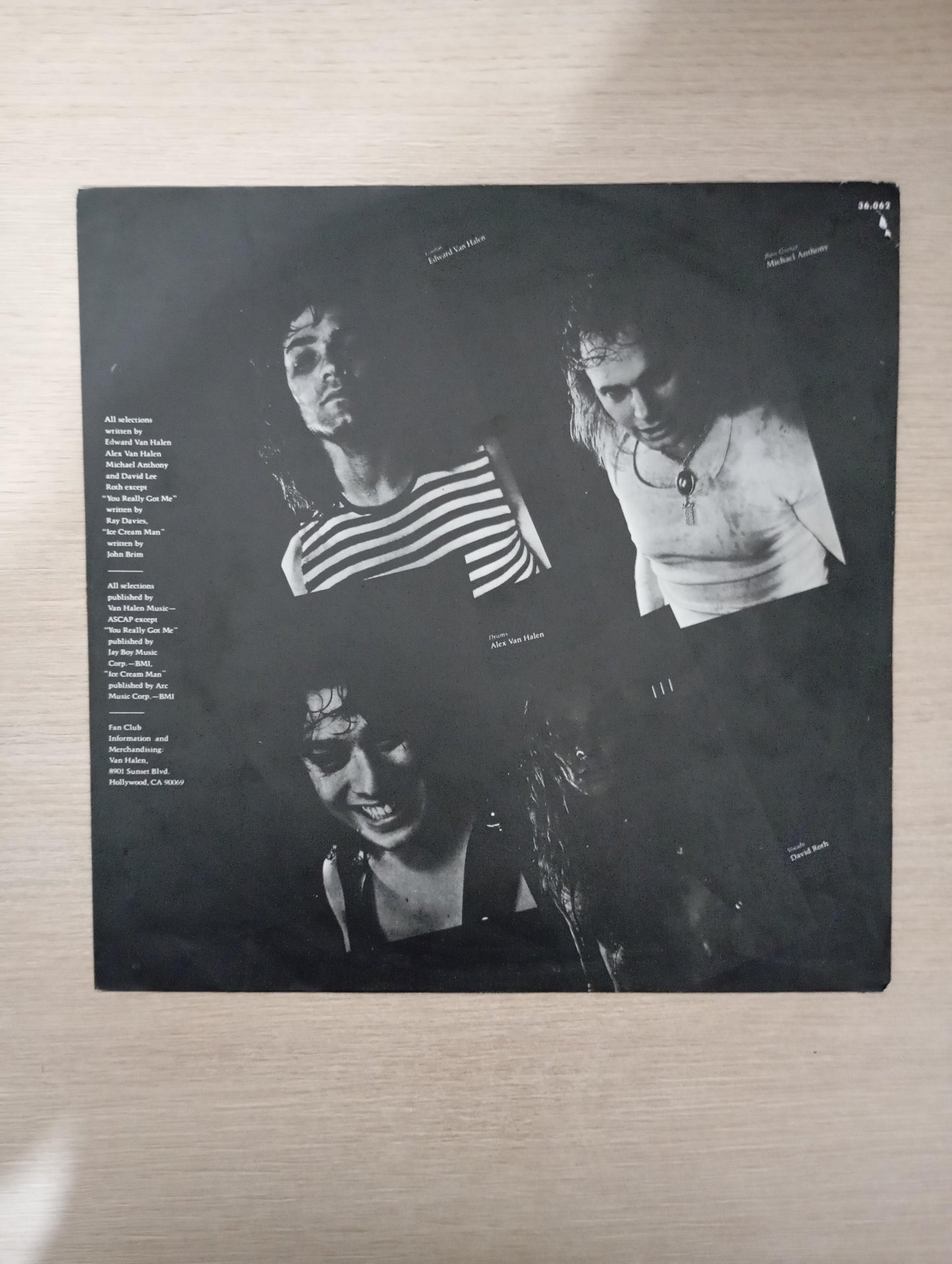 Lp Vinil Van Halen 1978 Com Encarte