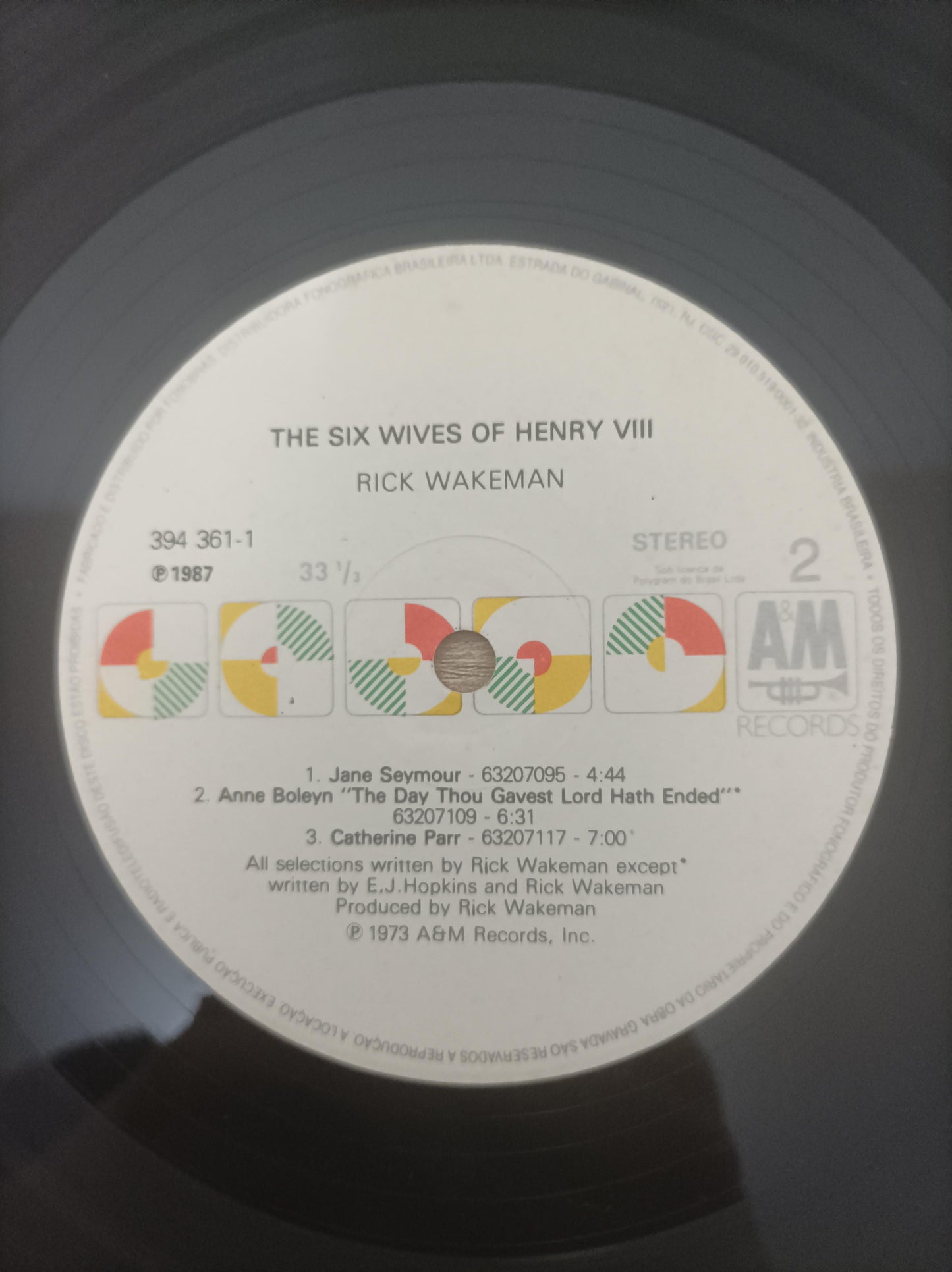 Disco Vinil The Six Wives Of Henry VIII Rick Wakeman A
