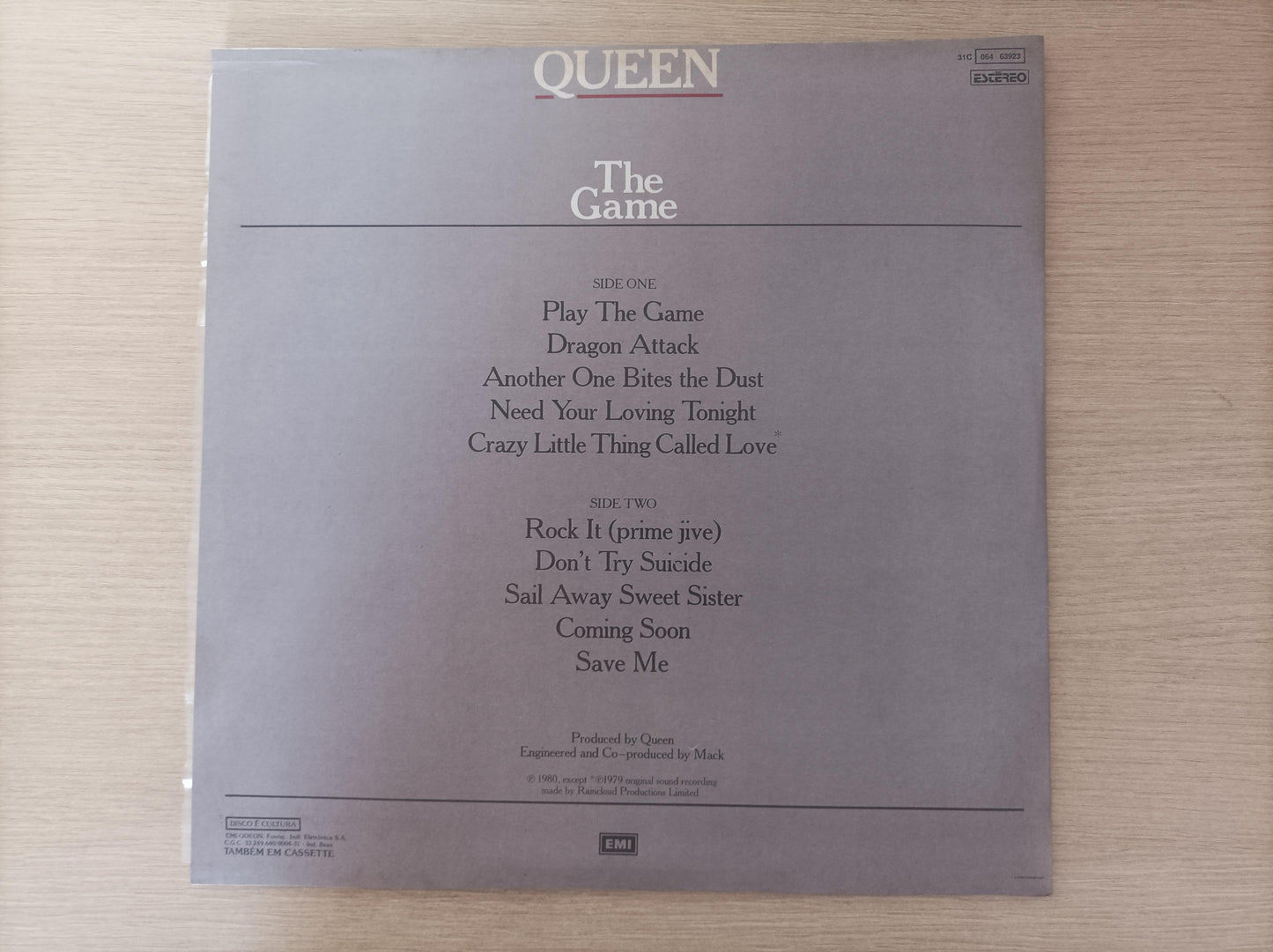 Disco Vinil The Game Queen A