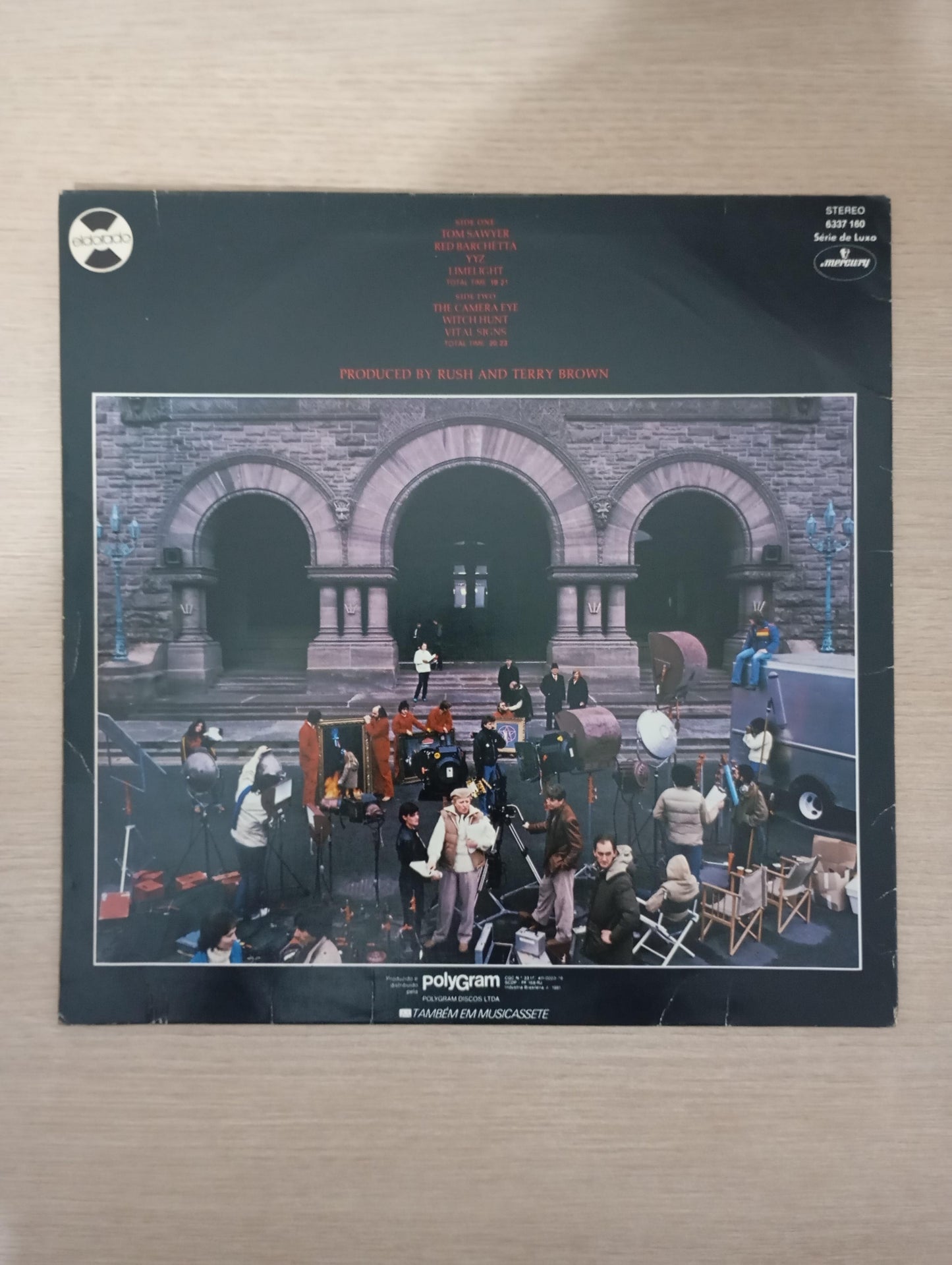 Disco Vinil Moving Pictures Rush A