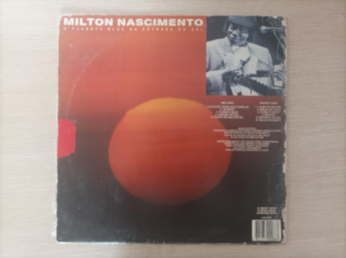 Lp Vinil Milton Nascimento O Planeta Blue Na Estrada Do Sol