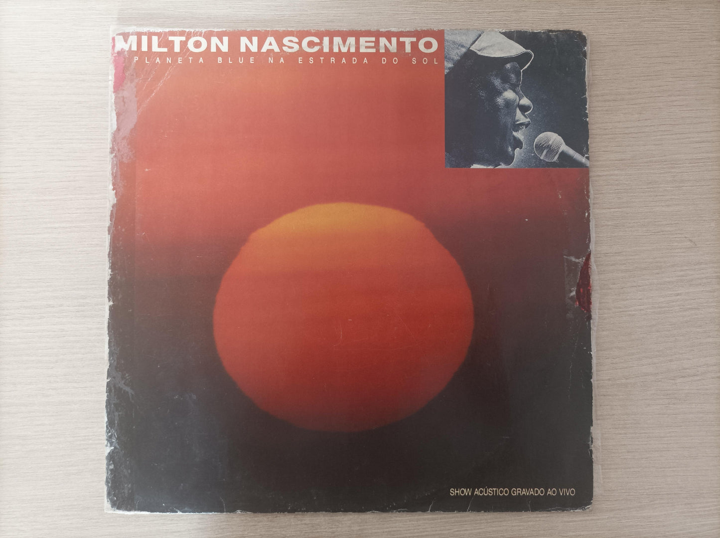 Lp Vinil Milton Nascimento O Planeta Blue Na Estrada Do Sol