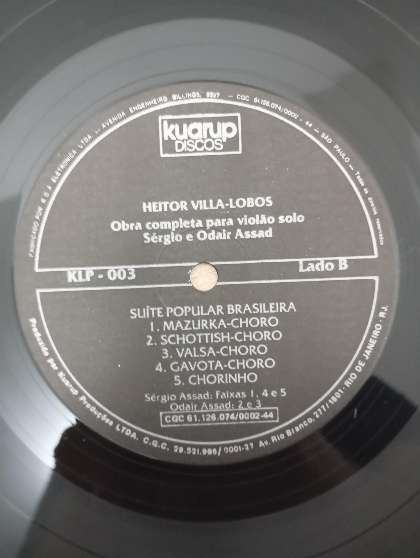 Lp Vinil Heitor Villa-Lobos Obra Completa Violão Solo Duplo