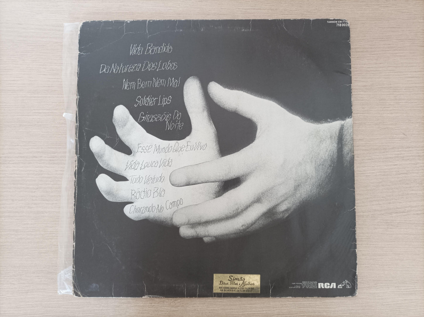 Lp Vinil Lobão Vida Bandida Com Encarte