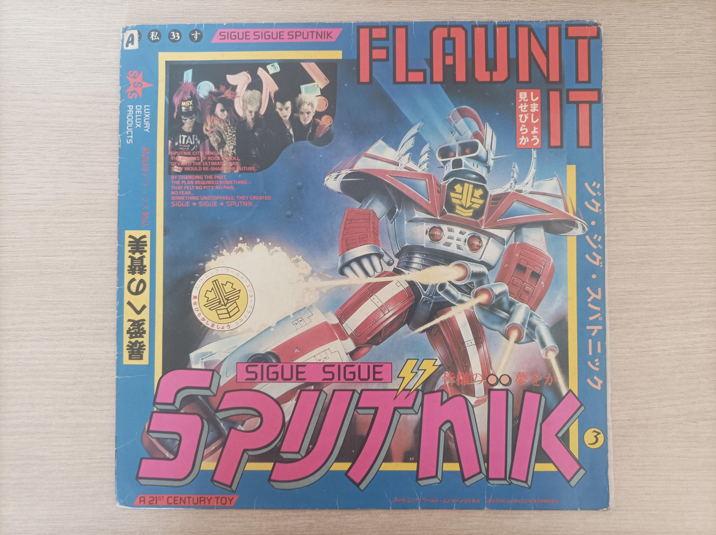 Lp Vinil Sigue Sigue Sputnik Flaunt It