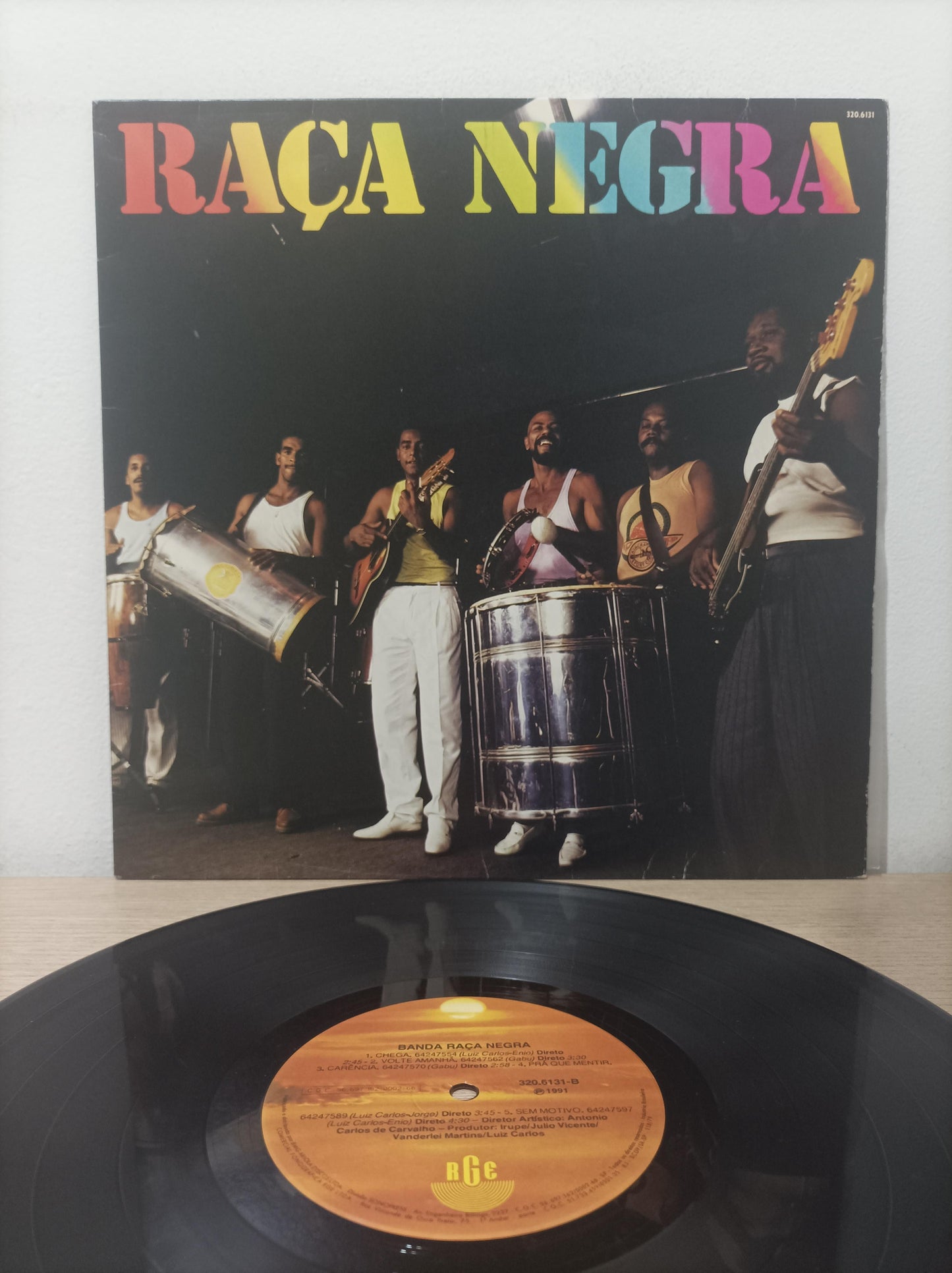 Disco Vinil 1991 Raça Negra A