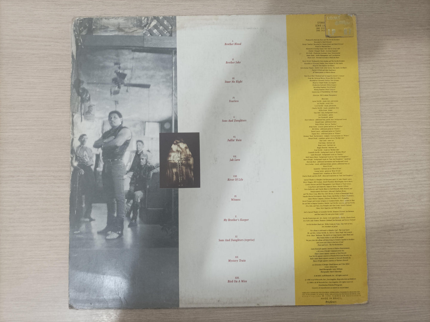 Lp Vinil The Neville Brothers Brother's Keeper
