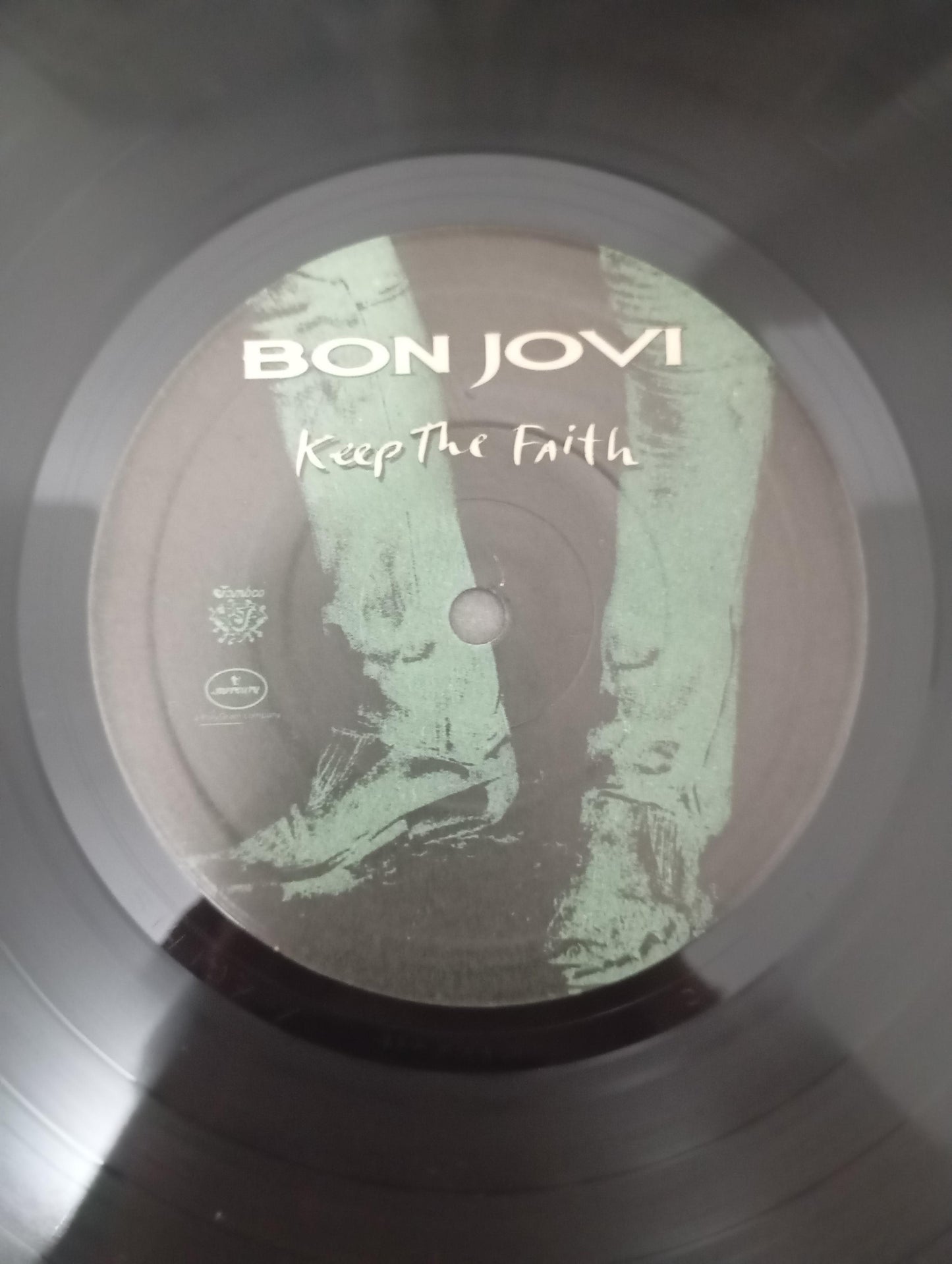 Lp Vinil Bon Jovi Keep The Faith Com Encarte