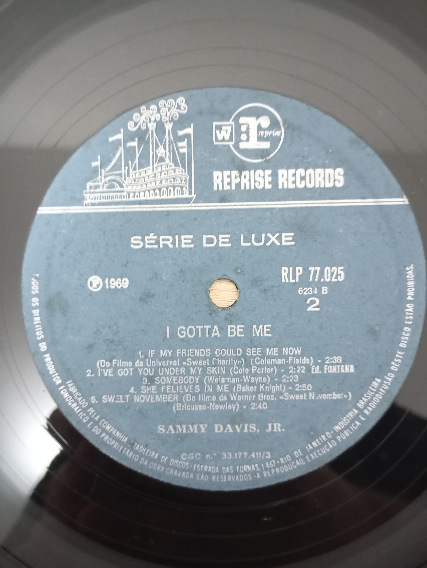 Lp Vinil Sammy Davis, Jr. Gotta Be Me