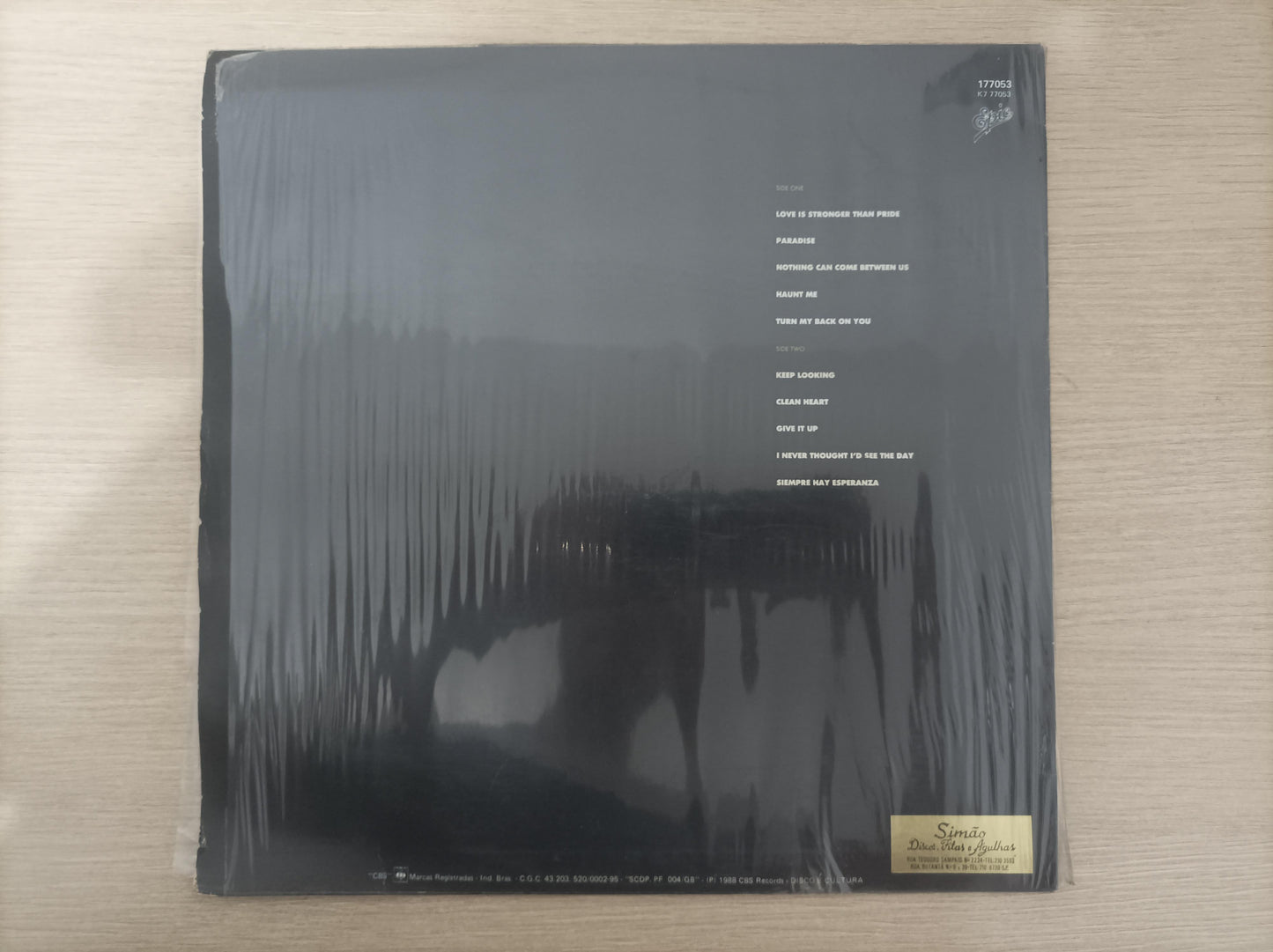Lp Vinil Sade Stronger Than Pride Com Encarte