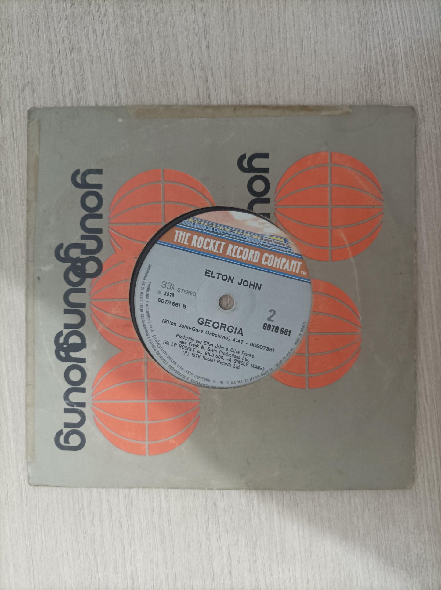 Compacto Vinil Elton John Song For Guy