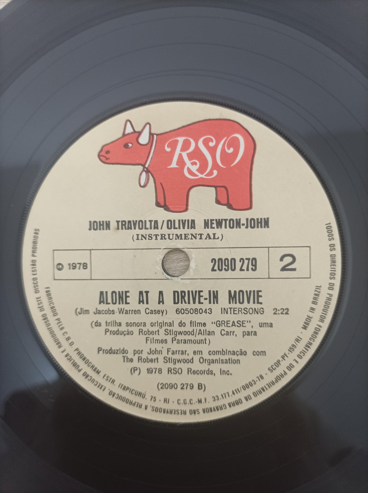 Compacto Vinil John Travolta You're the one that I want