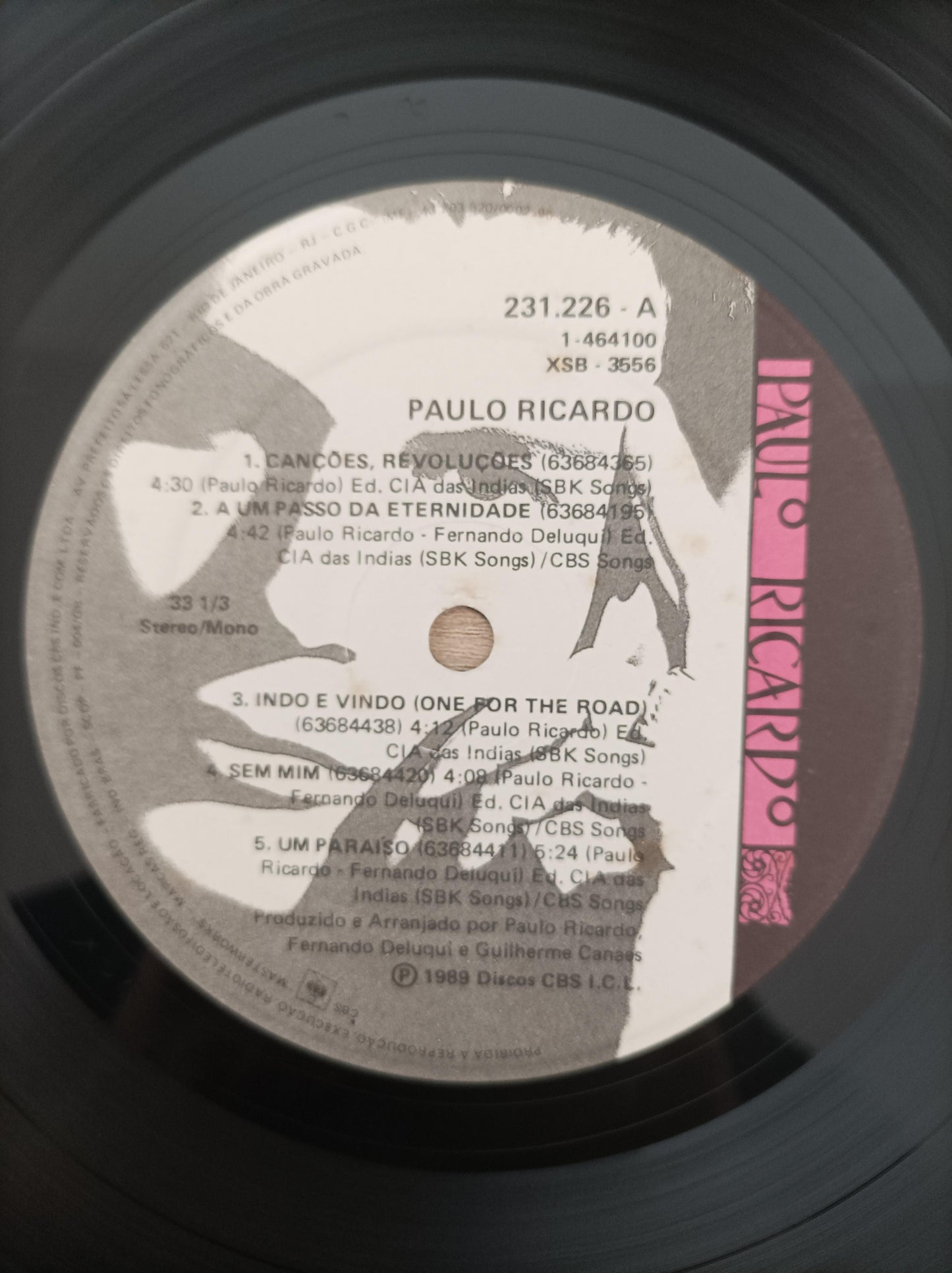 Lp Vinil Paulo Ricardo 1989